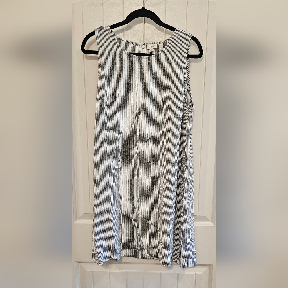 Striped Black and White Women's Dress